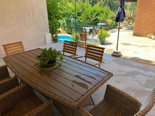 Balkons/terase, Holiday house with a swimming pool Dubravka, Dubrovnik - 19640 in Dubravka