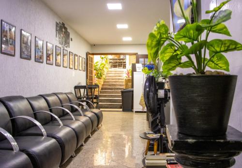 Shared lounge/TV area, Pousada Hostheo liberdade in Liberdade