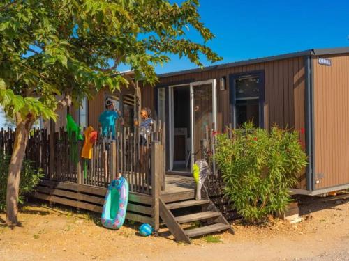 Mobil home avec clim - Animaux OK - 6 pers.