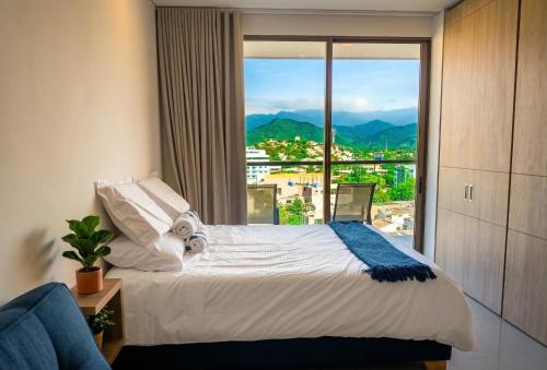 Loft de Lujo, Gym, Piscinas, Jacuzzis & Spa, A 5 Mn de Playa Gaira, A 10 Mn Playa Salguero y Playa Rodadero