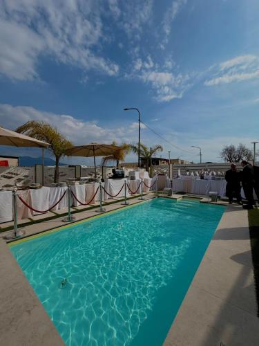 Swimming pool, Hotel Daytona Palace in Airport