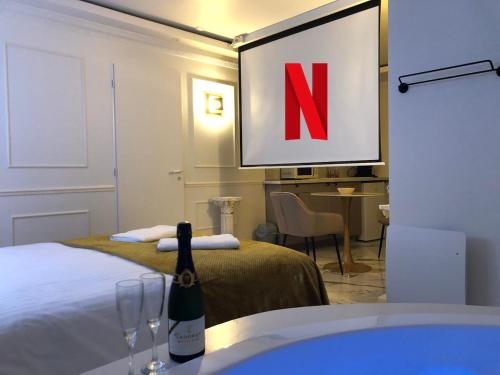 Luxury Suite, Spa, cinéma, et douche XXL à Cholet - Location saisonnière - Cholet