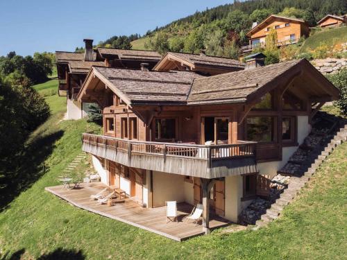Chalet 4★, 14 pers, hammam, près pistes, terrasse sud - FR-1-304-140