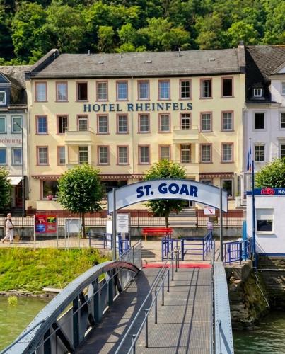 A szálláshely kívülről, Hotel Rheinfels - Radfahrer Willkommen in Sankt Goar