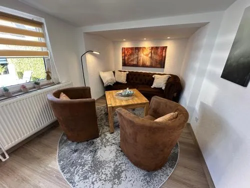 Christels Ferienwohnung 1 in Thale mit Sonnenterrasse und Grill in Thale, Deutschland