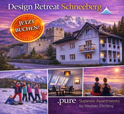 DESIGN RETREAT Schneeberg - Singlestudio, Gartenstudio, Whirlpool-Suite oder Maisonette-Suite in Puchberg am Schneeberg, Österreich