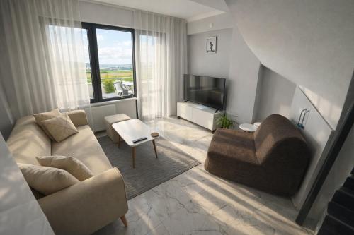 Wonderful seaside duplex villa in Güneyli