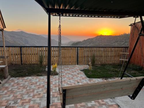 Varanda/terraço, Bardzunq Garden Resort in Goght