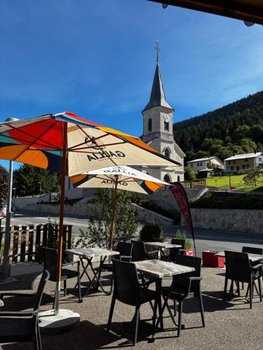 Kilátás, Hôtel du Centre - Restaurant Lelex'ir (Hotel du Centre - Restaurant Lelex'ir) in Lelex