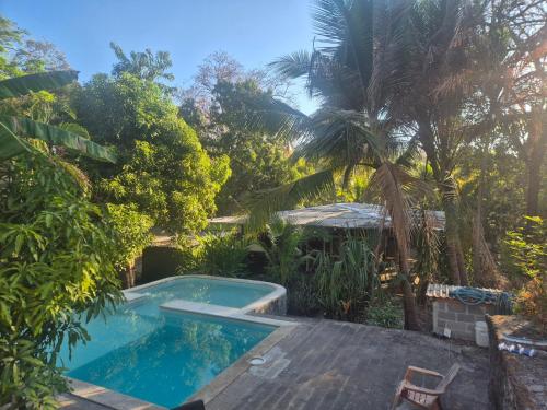 Hammock plantation in El Zonte