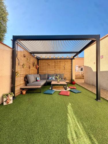 Villa T3 - Maison 6 couchages - Piscine - Clim - Wifi - Garage