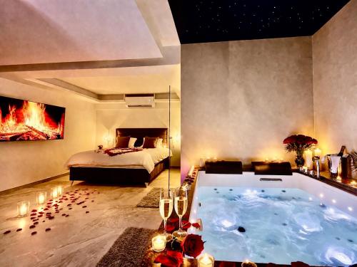 Suite de Luxe Évasion romantique Bien-être absolu - Location saisonnière - Montbéliard