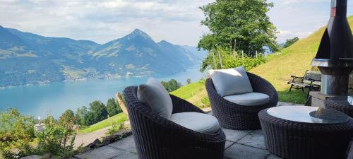 設施, 2 Personen, Seesicht, ruhig, Balkon, Gartensitzplatz in 貝肯雷特