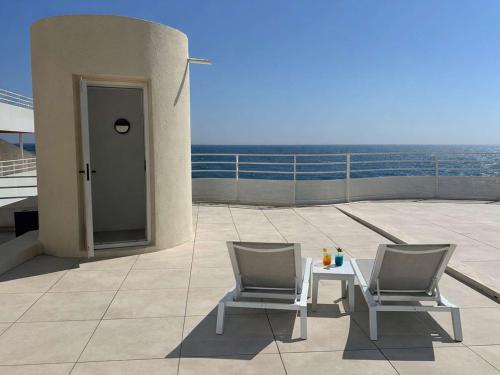 Studio vue mer, clim, parking - 4 pers. - FR-1-226A-215 in Le Trayas Superieur
