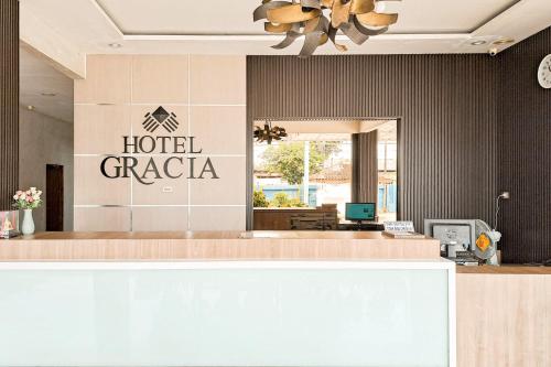 Lobby, Urbanview Hotel Gracia Metro Lampung in Metro
