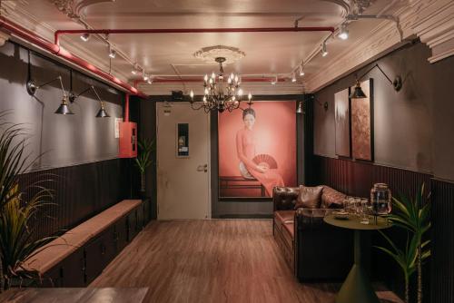 Shared lounge/TV area, MG Rosé Boutique Hotel in Ho Chi Minh City