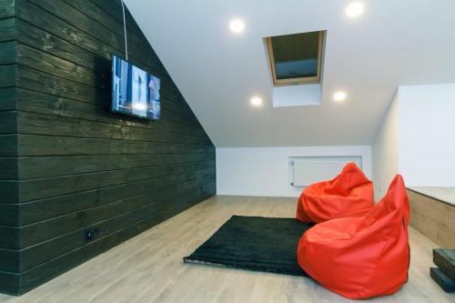 Penthouse on Maydan Loft Style, Kyjev (fotografie 9)