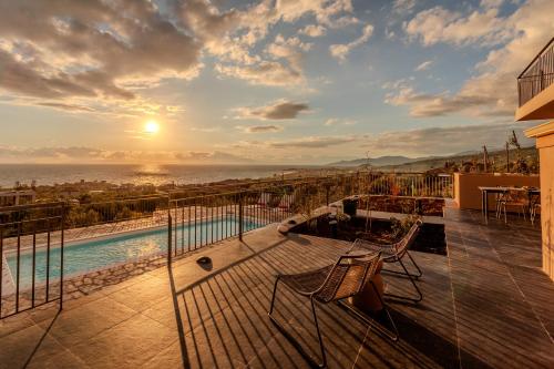 Kilátás, Thalassori Villas in Riglia