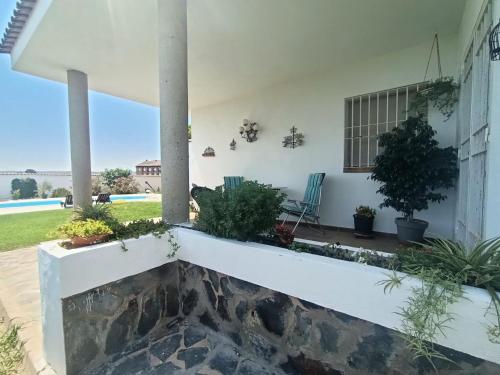 Balcony/terrace, La Casa de la Palmera Toledo in Azucaica