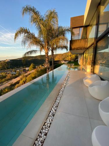 Villa Tres Vistas Sant Josep Jacuzzi gîte à louer Villavieja