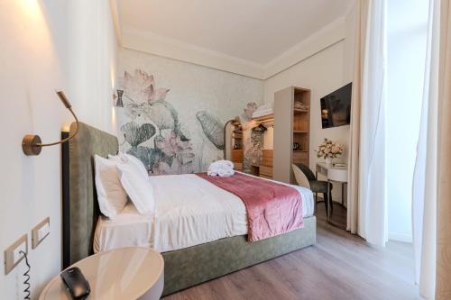 Camera tripla, comfort, vista parziale sul mare
