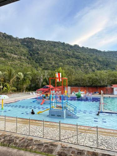 Peldbaseins, Malokas Resort - El Socorro - San Gil in Socorro