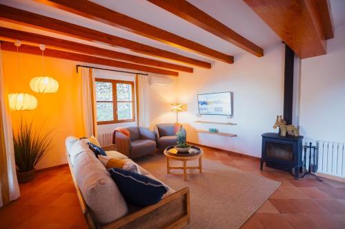 บริการและสิ่งอำนวยความสะดวก, Villa renovada vista al mar y piscina climatizada in เดยา