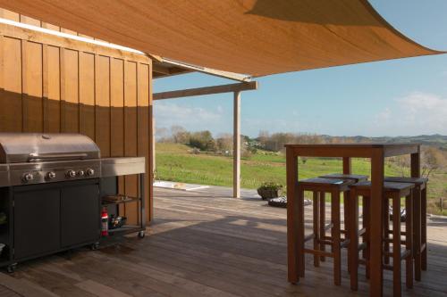 Iekārtas, HavenRidge Alpaca Glamping Cabins in Kaiwaka