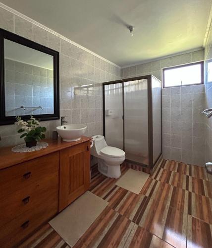 Fürdőszoba, Casa de campo Mostazal Codegua , Hogar para descansar, Tinaja in San Francisco De Mostazal