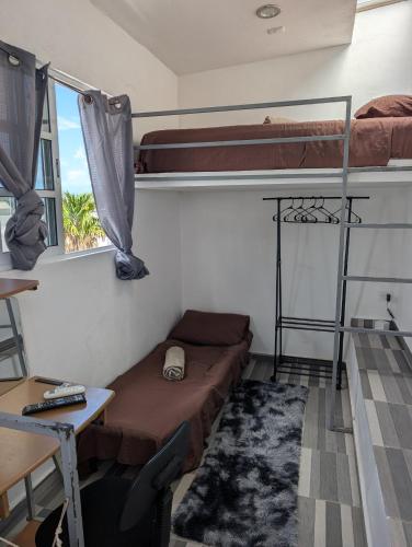 Habitación, Terraza, AC, Wi-Fi, Cancún