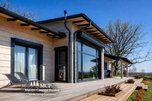 Un petit îlot de confort - made in Finland chambre d'hôte Calviac