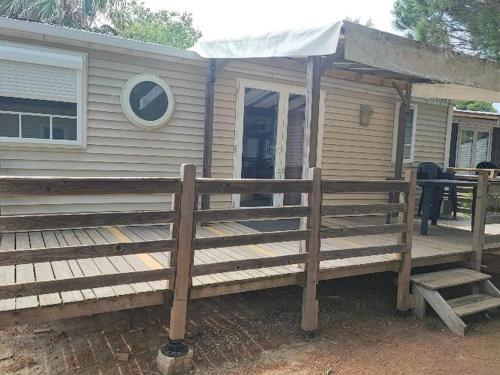 Mobil home confortable, clim - 6 pers. - API-1-52-2207