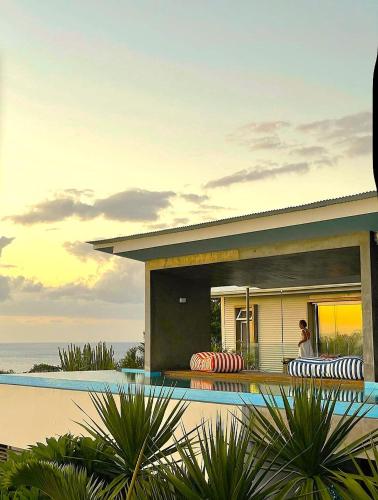 Casa Belle Montagne - Contemporary Seaview Villa in جزيرة موريشيوس