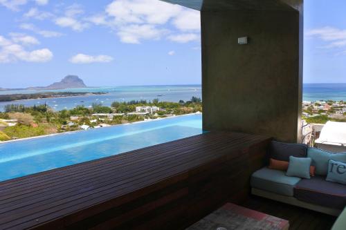 منظر, Casa Belle Montagne - Contemporary Seaview Villa in جزيرة موريشيوس