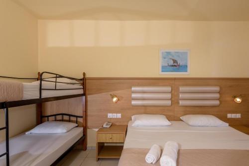 Quad room, garden view