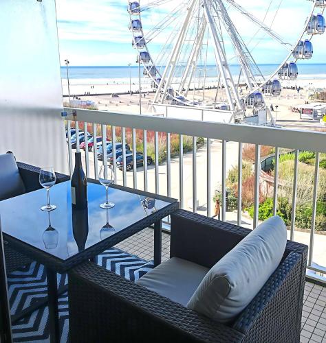 Nuit d'Opale Incroyable T1 Vue Mer Parking Wi-Fi