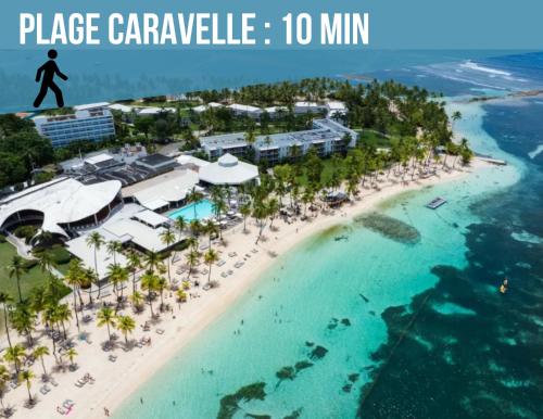 Bungalow Passion - Plage Caravelle à 10 mn - Aéroport à 30 mn (Bungalow Passion - Plage Caravelle a 10 mn - Aeroport a 30 mn) in Sainte Anne