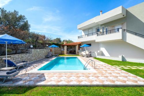 Villa Pantelis with private pool – khách sạn tại Arkadi
