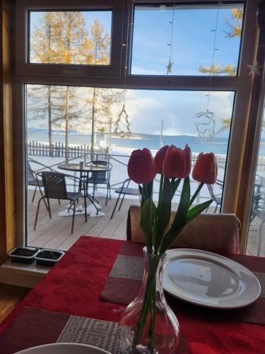 Restaurant, Delger Resort in Hatgal