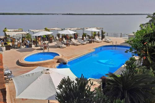 View, Hotel Kadiandoumagne in Ziguinchor