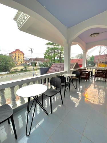 Балкон/терраса, Balloon Vista Hotel in Ванг-Виенг