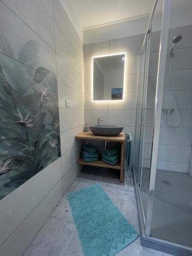 Bathroom, Central Comfort Studio Walkup in Ostrava