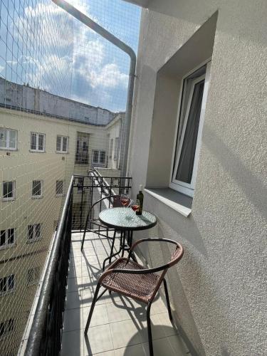 Balcony/terrace, Central Comfort Studio Walkup in Ostrava