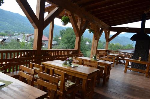Balkons/terase, Golden Palace in Dubove