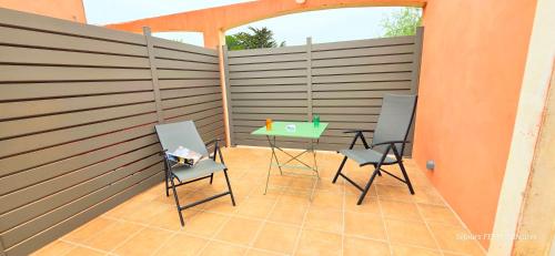 LE BARCARES - "Casita" maisonnette climatisée avec terrasse et parking - plage et village de Noël à pied