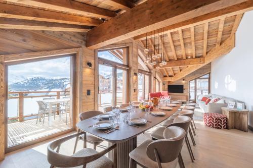Alpe d'Huez Houses - Fabuleux Penthouse 1860 Pied du Signal, 6 chambres pour 12 pers