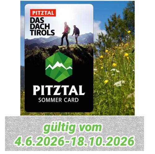 Haus Alpenrose Pitztal-Sommercard-Partner