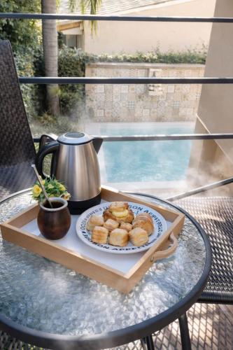 발코니/테라스, Rincón de Paz Apart & Loft Suite Boutique - Adults Only (Rincon de Paz Apart & Loft Suite Boutique - Adults Only) in 비야 카를로스 파스