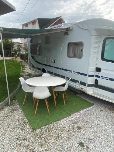 Autocaravana Dethleffs Globetrotter gîte à louer Monte