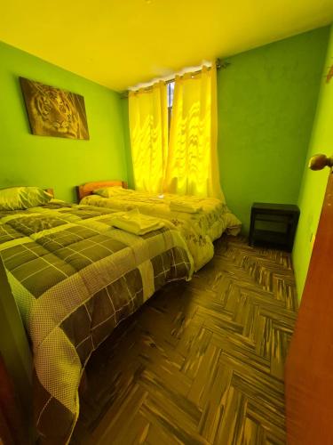 Hotel Cruz del Condor sky terrace - Plaza de armas Cabanaconde in Cabanaconde